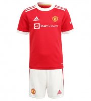 Manchester United Domicile 2021/22 Junior Kit