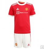 Manchester United Domicile 2021/22 Junior Kit