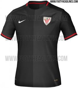 Maillot Athletic Bilbao Exterieur 2015/16